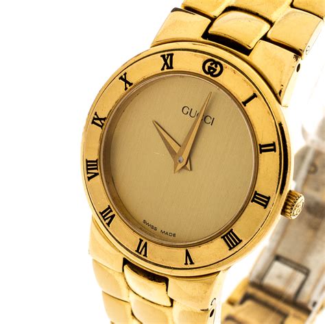 silver and gold womens gucci watch|Gucci gold watches ladies.